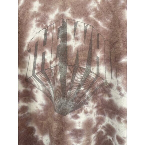 Tailgate The Who Women's Tie-Dye Graphic Sweatshirt Size M/M - Picture 4 of 11